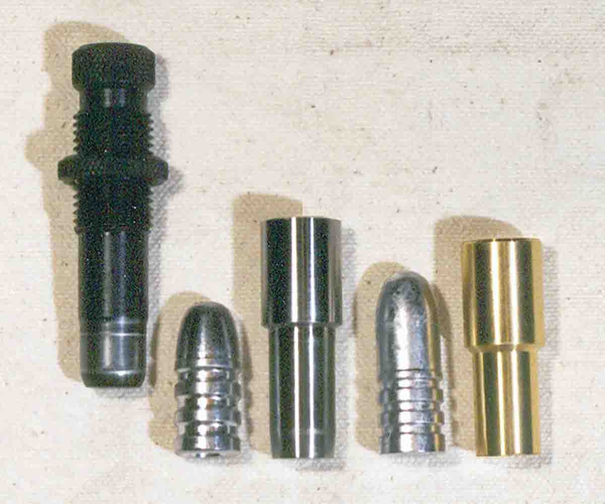 Custom expanders for the 405-grain and 500-grain bullets.